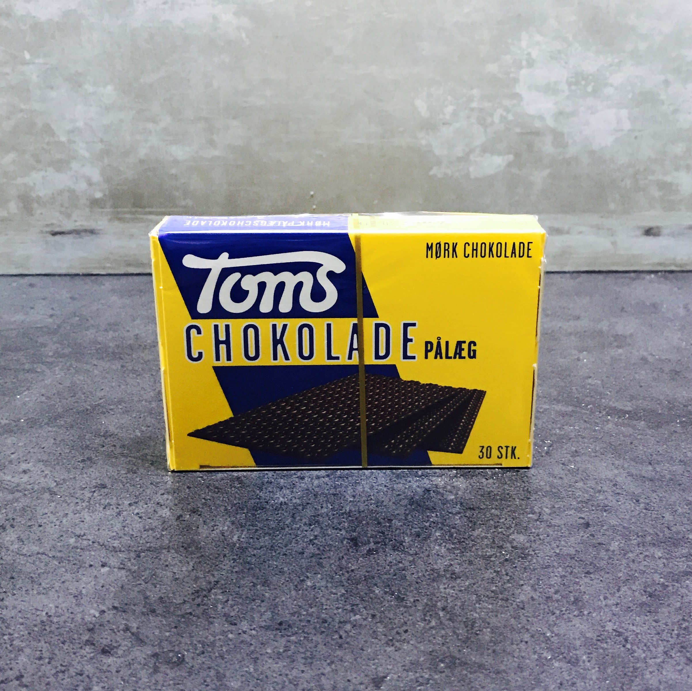 Mørk pålægschokolade fra Toms - Bageri